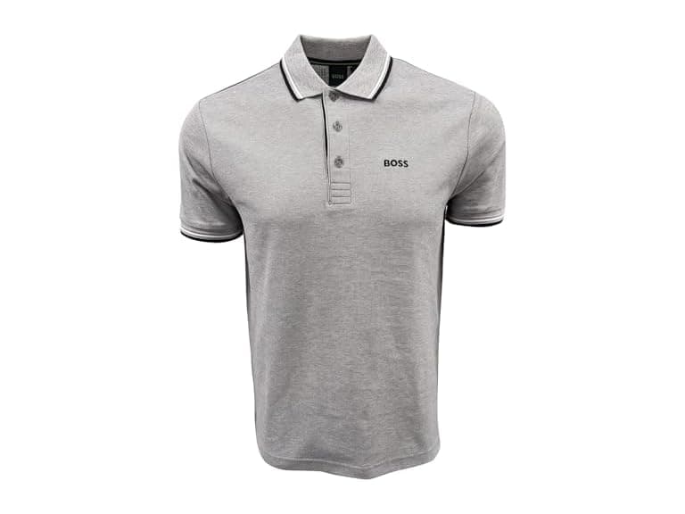 Boss Men (XL) Solid Short-sleeve Polo Shirt - Image 1