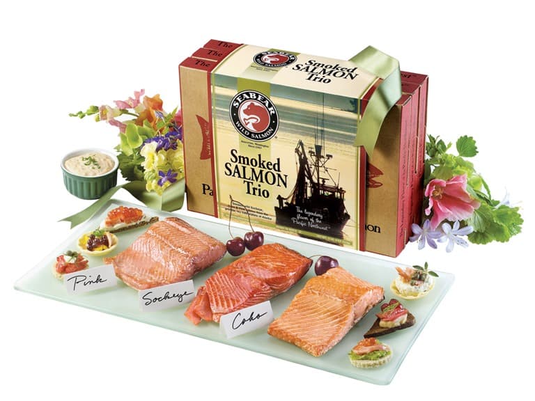 SeaBear Smoked Salmon Trio - Image 1