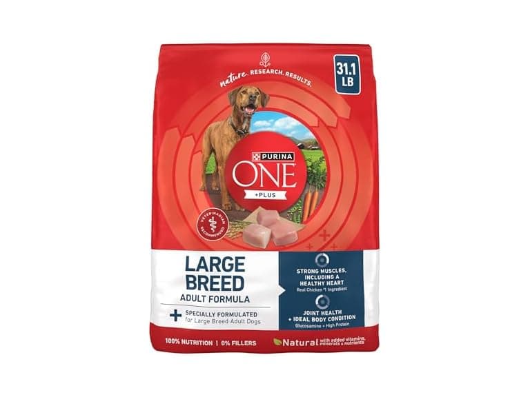 Purina One +Plus Dry Dog Food for Large Dogs - Image 1