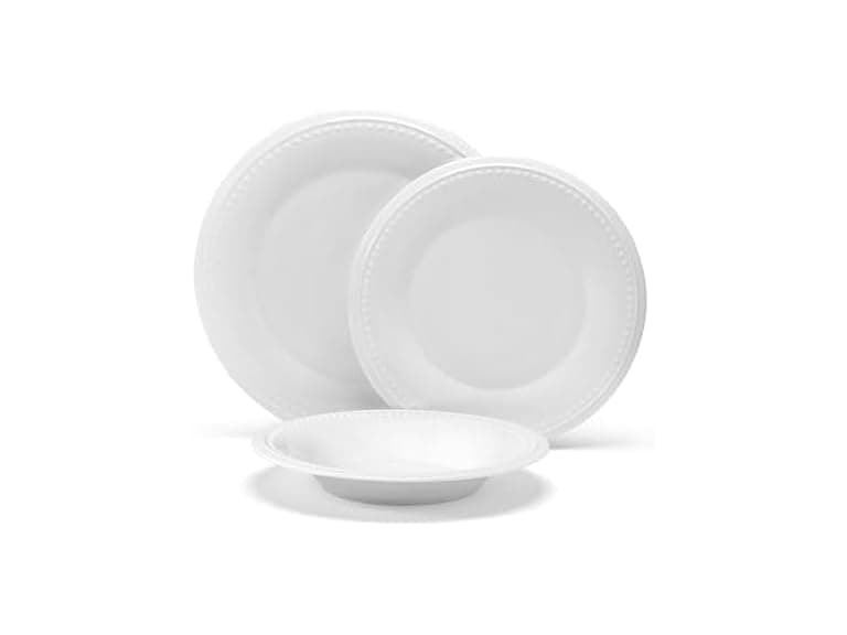 Fitz and Floyd Nevaeh Classic Beaded 24 Piece Set - Image 1