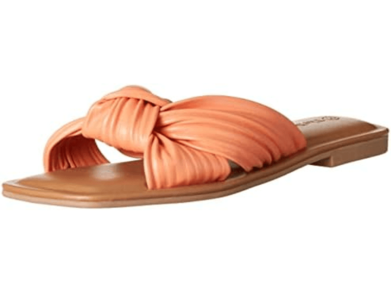 The Drop Women's Ida Bow Flat Sandal Black - Image 1
