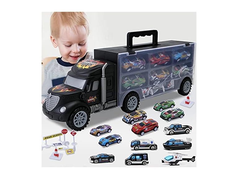JODUDLR Toy Transport Cars Carrier Set - Image 1