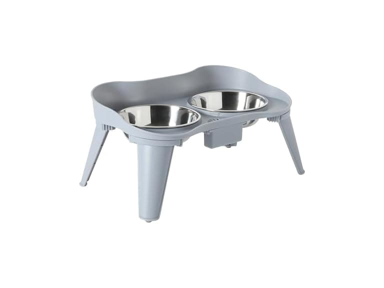Gibson Home Wags N’ Whiskers 3 Pc Elevated Pet Bowl Set - Image 1