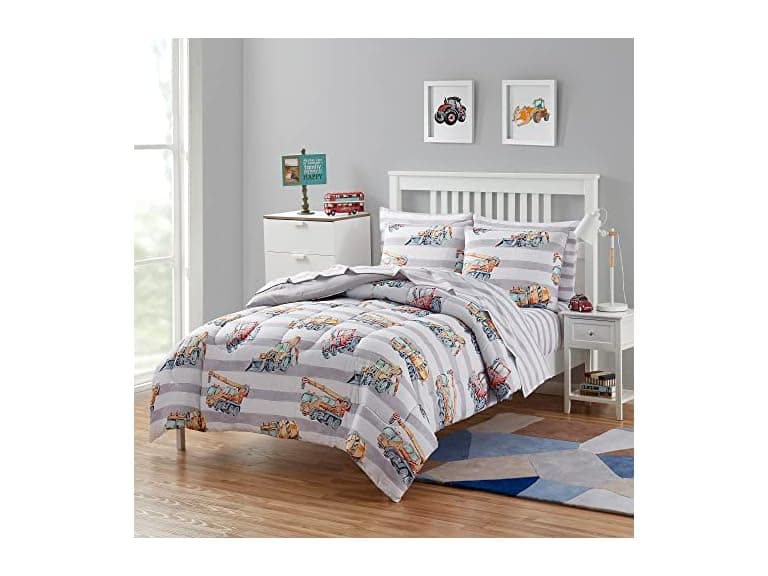 Kids Monster Truck Comforter Set - Image 1