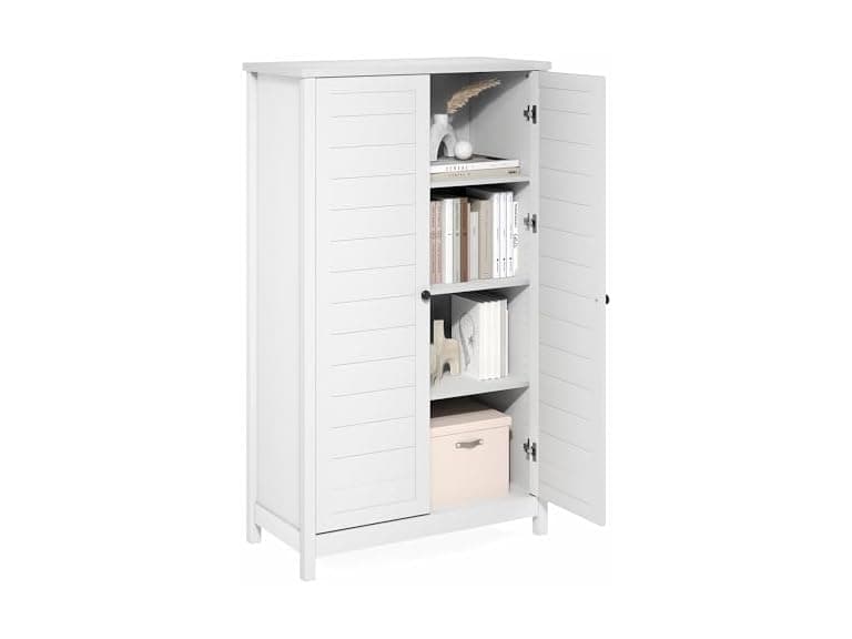 Furinno Robin 4-Tier Pantry 35W Louver - Image 1
