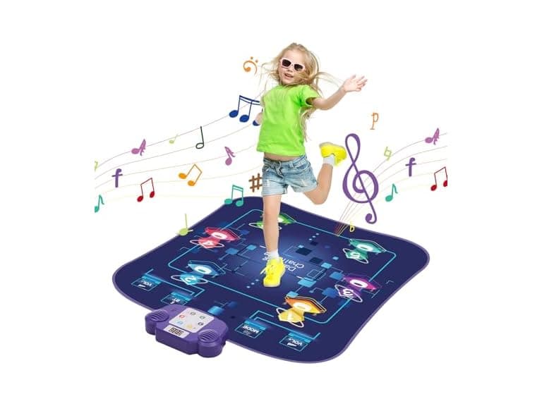 Dance Mat, 8-Button Dance Mixer Rhythm Step Play - Image 1