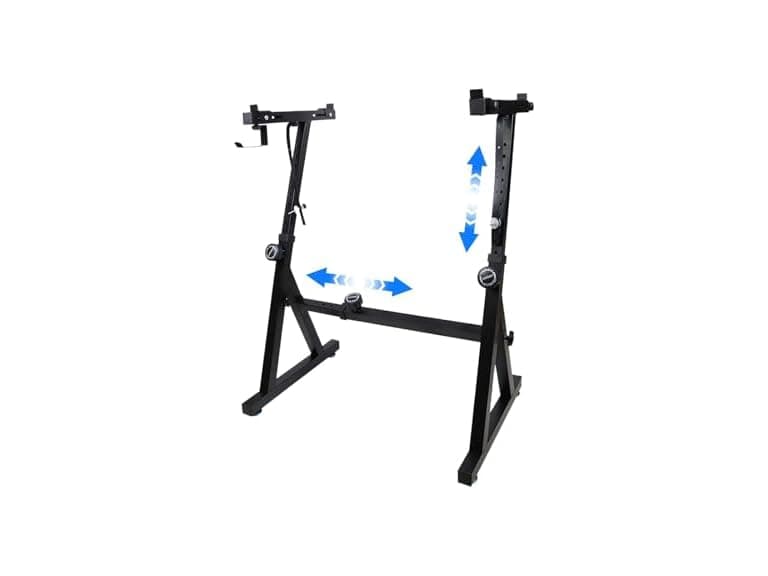 Takywep Heavy-Duty z-Shaped Piano Keyboard Stand - Image 1