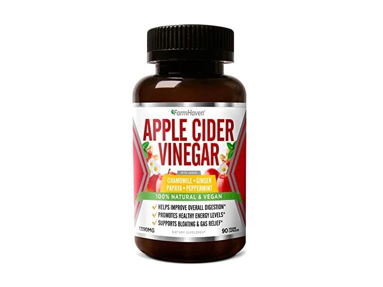 Apple Cider Vinegar Capsules 1390Mg - Image 1