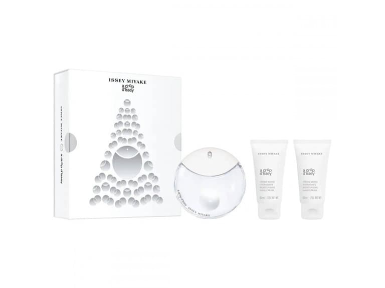A Drop D'Issey Issey Miyake Set w/ 2PK Hand Cream - Image 1