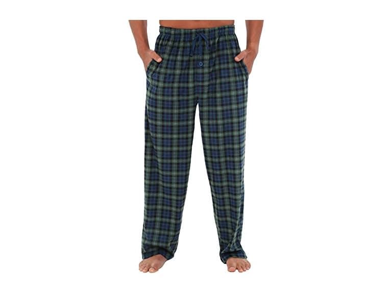Alexander Del Rossa Men (S) Soft Plush Pants - Image 1