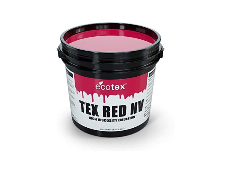 Ecotex Tex Red HV Emulsion (Quart 32oz.) - Image 1