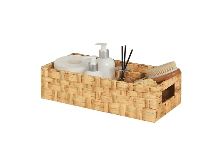 Set of 2 Wicker Basket With Handles - Image 1