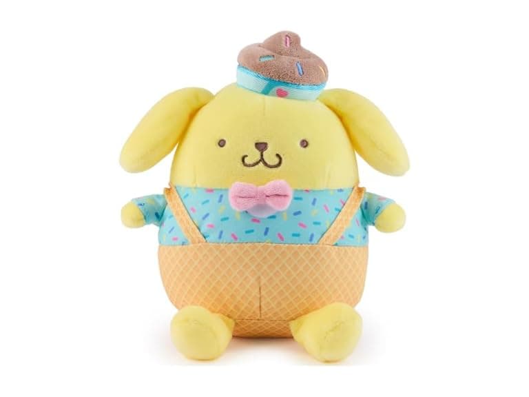 GUND Sanrio Pompompurin Ice Cream 6-Inch Plush - Image 1