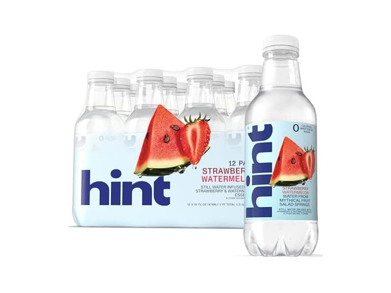 Hint Water Zero Sugar Strawberry Watermelon 12pk - Image 1