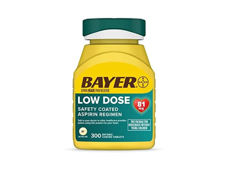 Bayer Low Dose Aspirin 81mg 300ct - Image 1