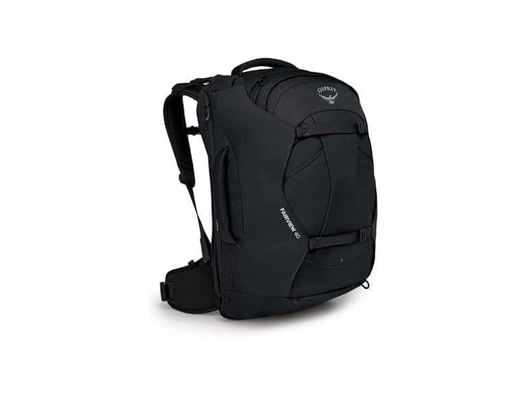 Osprey Fairview 40L Women's Travel Backpack, Black (Open Box) - Image 1