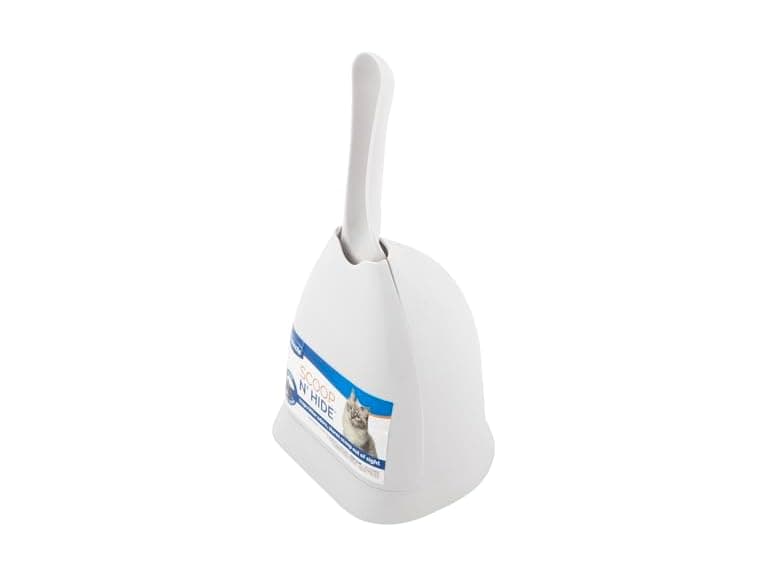 Petmate Scoop N' Hide Cat Litter Scoop with Holder - Image 1