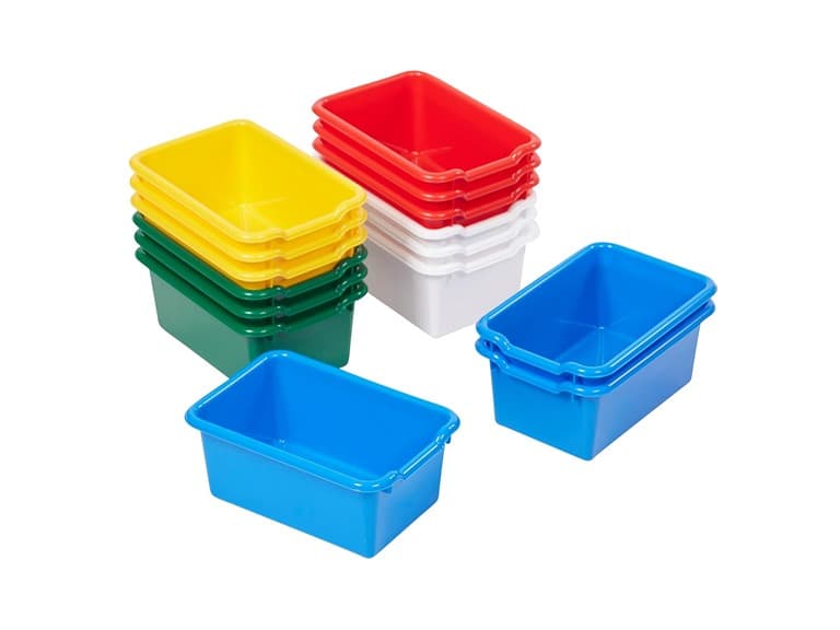 ECR4Kids Scoop Front Storage Bins- 15Pc - Image 1