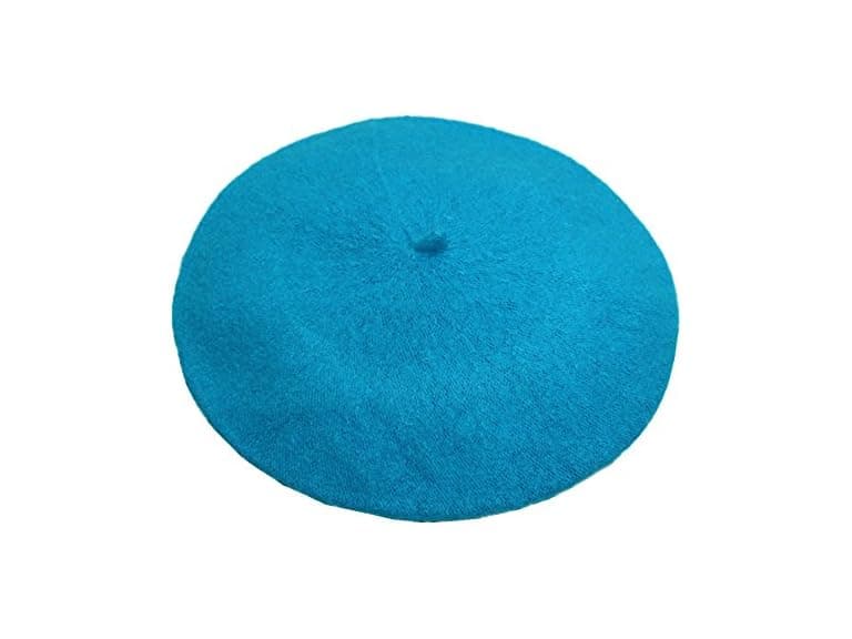 Joyhy Women (OS-M) Solid Classic French Beret Acid - Image 1