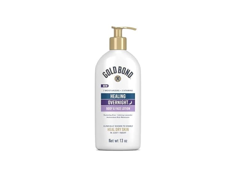 Gold Bond Overnight Body & Face Lotion 13oz - Image 1