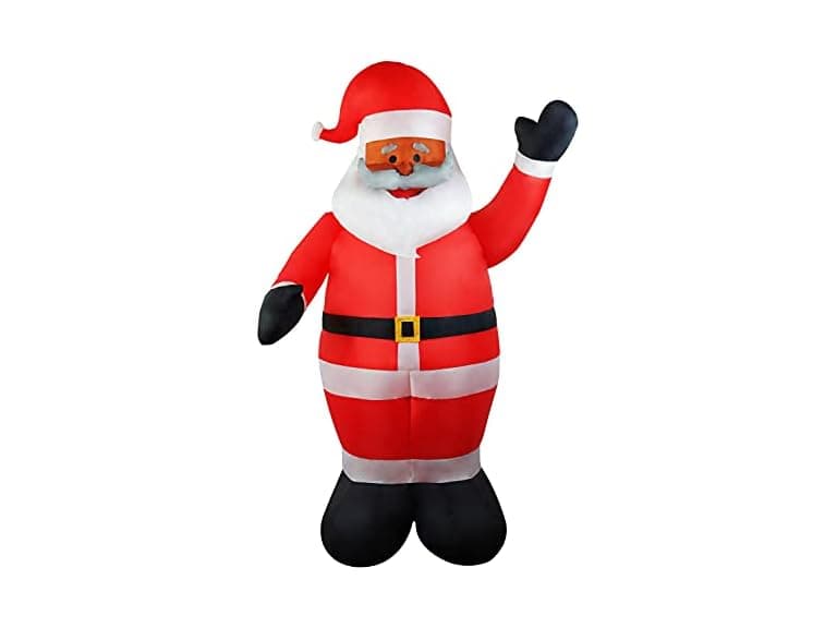 Top Treasures 6 ft Christmas Inflatable Santa Claus - Image 1