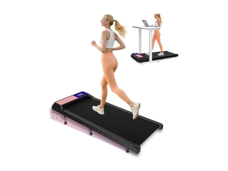 Upreign Under Desk Treadmill,Walking Pad with 5% Incline - Image 1