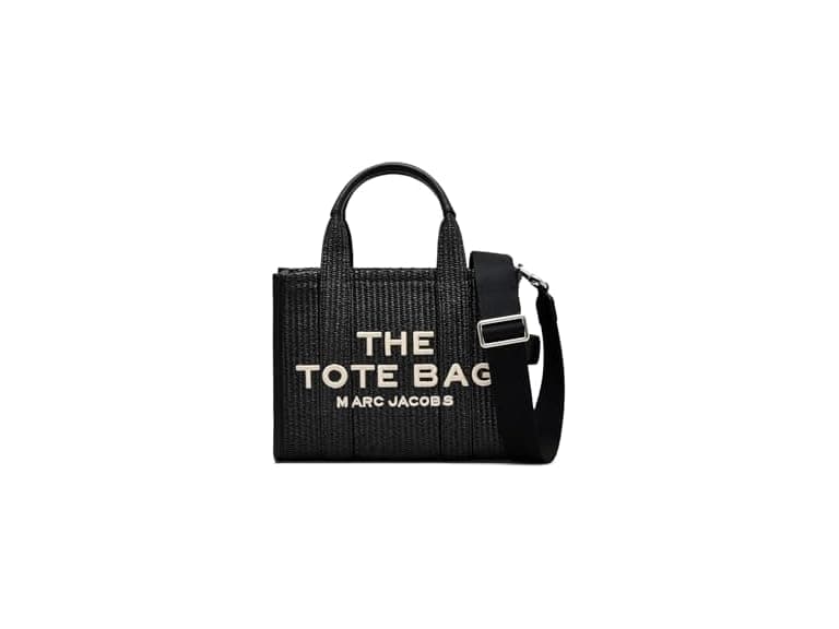 Marc Jacobs The Woven Small Tote, Black - Image 1