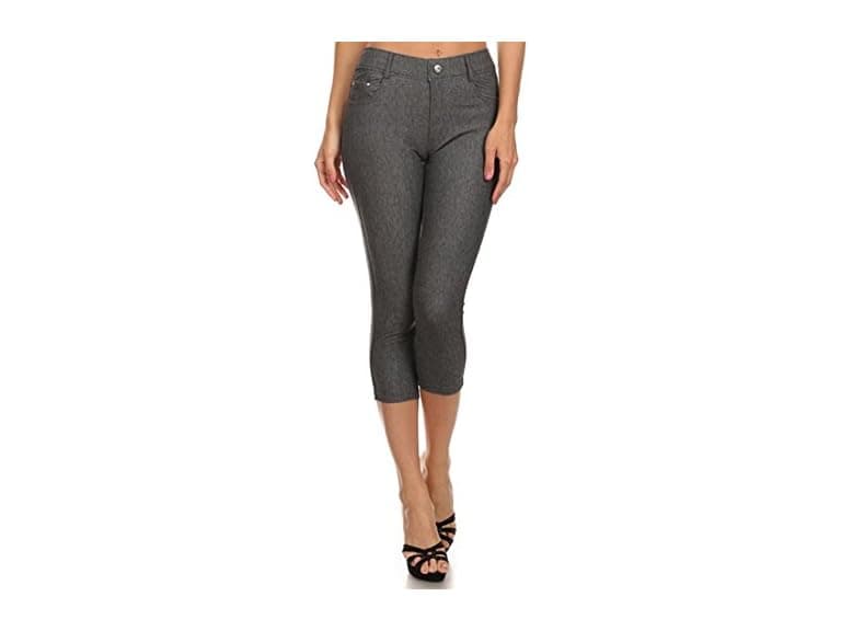 Yelete Women (M) Classic Solid Capri - Image 1