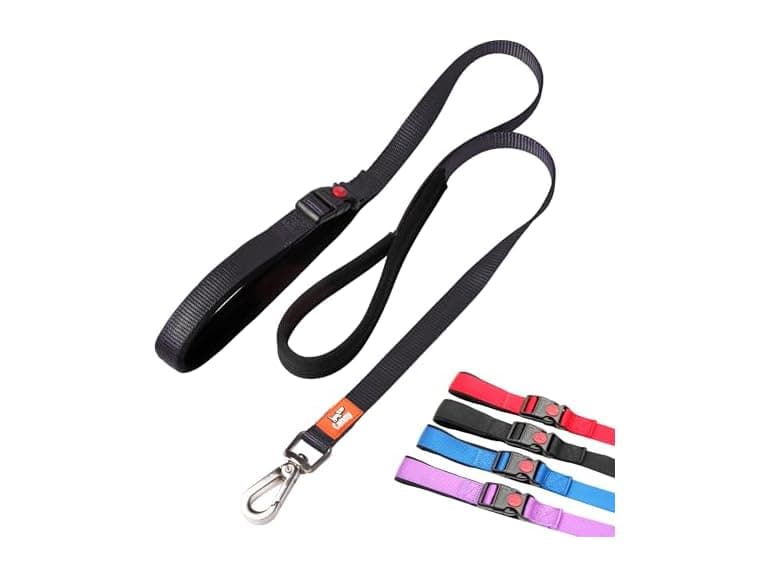 Canny Connect Leash - Anti Pull Dog Leash, Black - Image 1