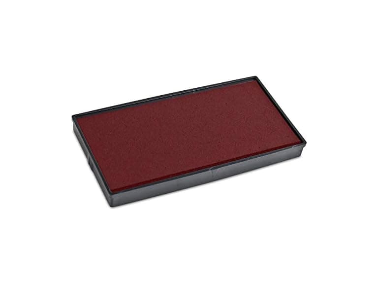 COSCO 2000PLUS Replacement Ink Pad for 2000PLUS, Red - Image 1