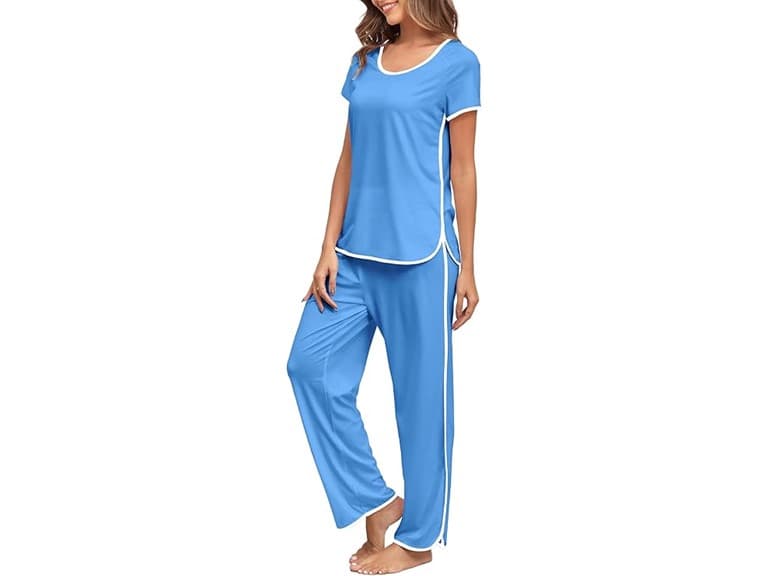 Fkeep Women Pajamas Set Women Two-Piece Sleepwear - Image 1