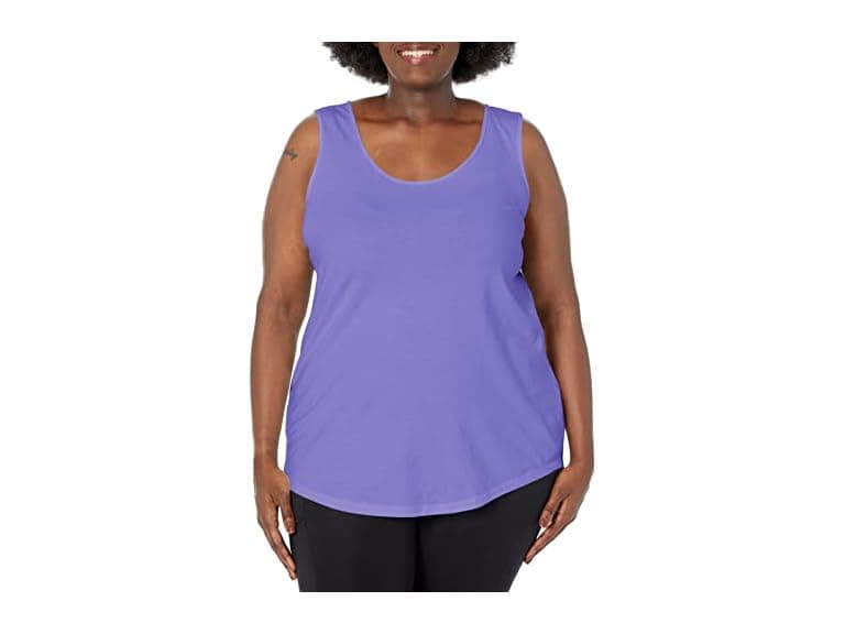 Just MY Size Women (32) Cotton Jersey Tank Top - Image 1