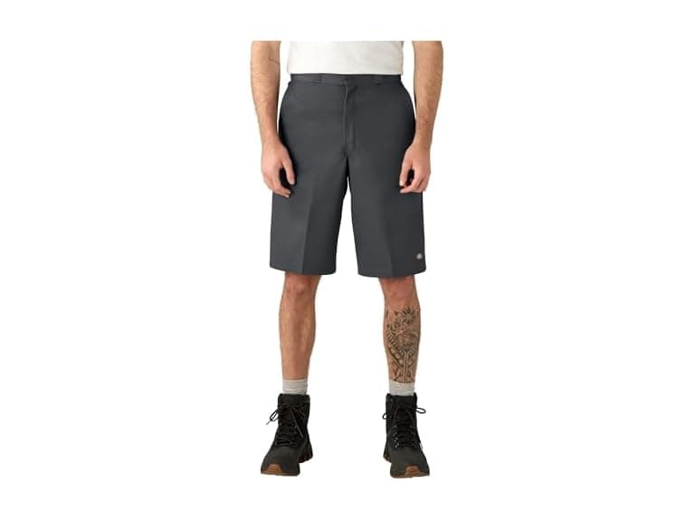 Dickies Men (42) Loose Work Shorts Charcoal - Image 1