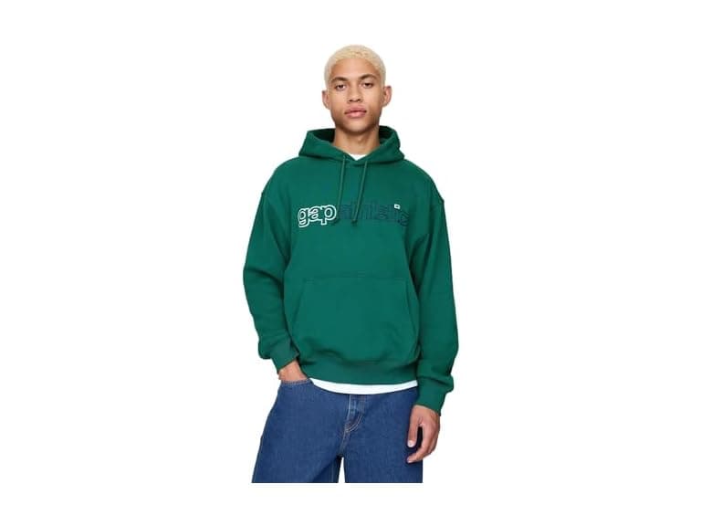 GAP Men (XL) Logo Fleece Hoodie - Image 1
