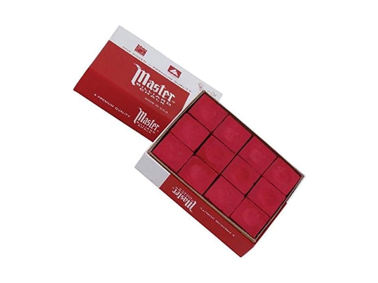 Tweeten Master Red Billiard Chalk Box of 12 - Image 1