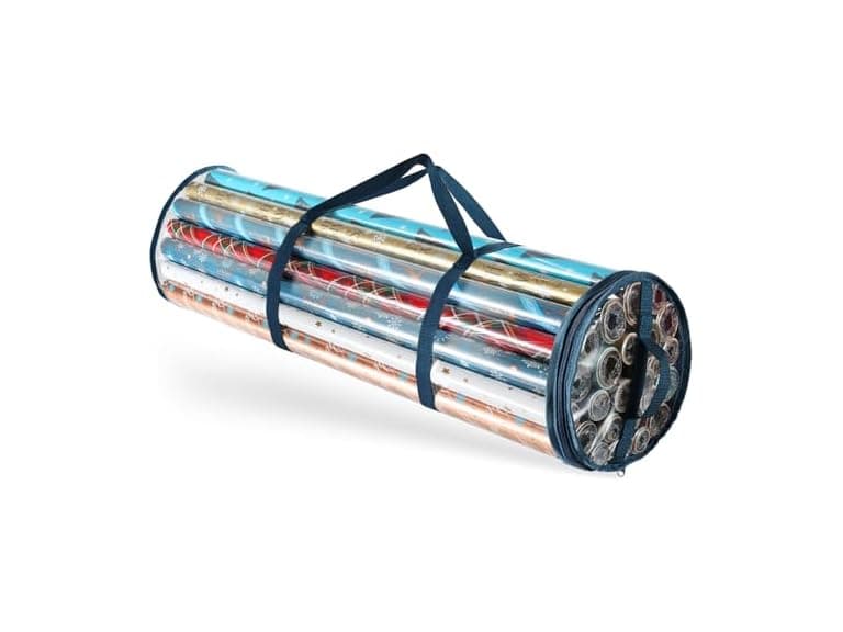 Hearth & Harbor Clear Wrapping Paper Storage Container - Image 1