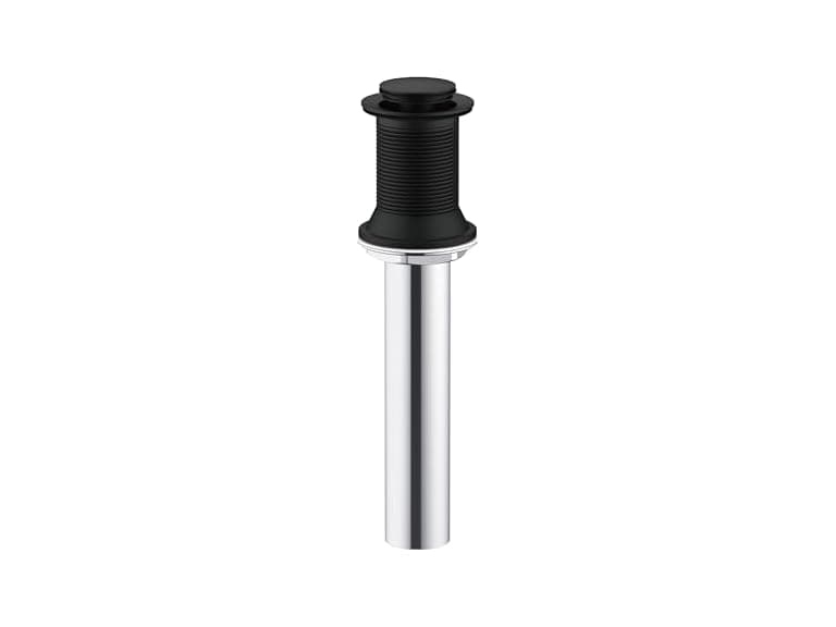 Gerber 1-1/4 in. Touch-Down Bathroom Sink Drain Black - Image 1