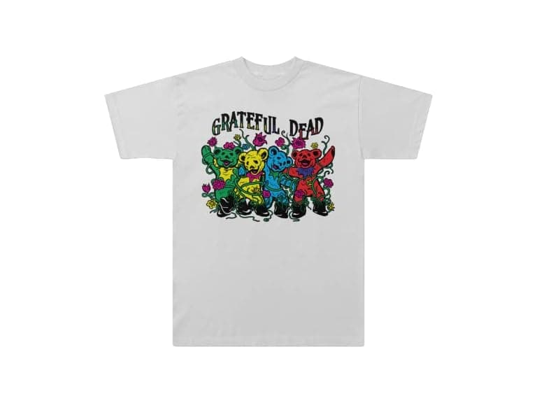 Grateful Dead (XL) Exclusive Flower Bear Tee - Image 1