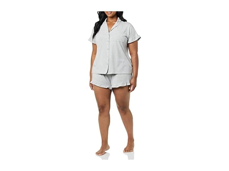 Amazon Essentials Women Cotton Modal Short Set - Image 1