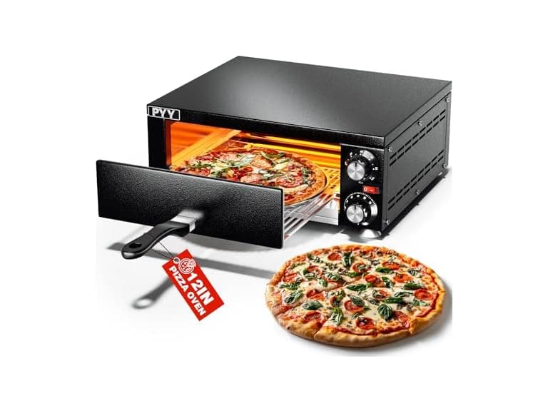 PYY Pizza Oven -12 Inch Indoor Countertop Pizza Oven - Image 1