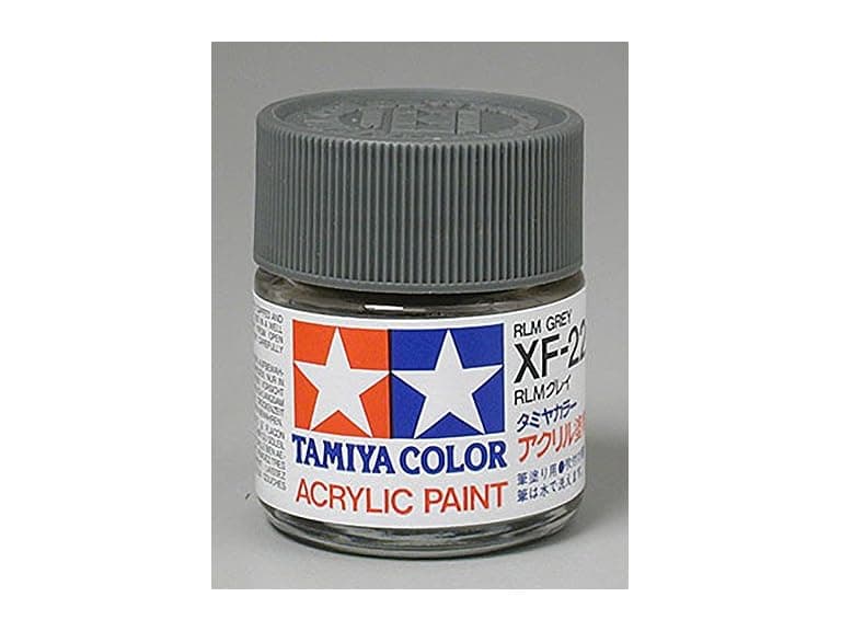 Tamiya Large Acrylic Paint XF-22 RLM Grey - Image 1