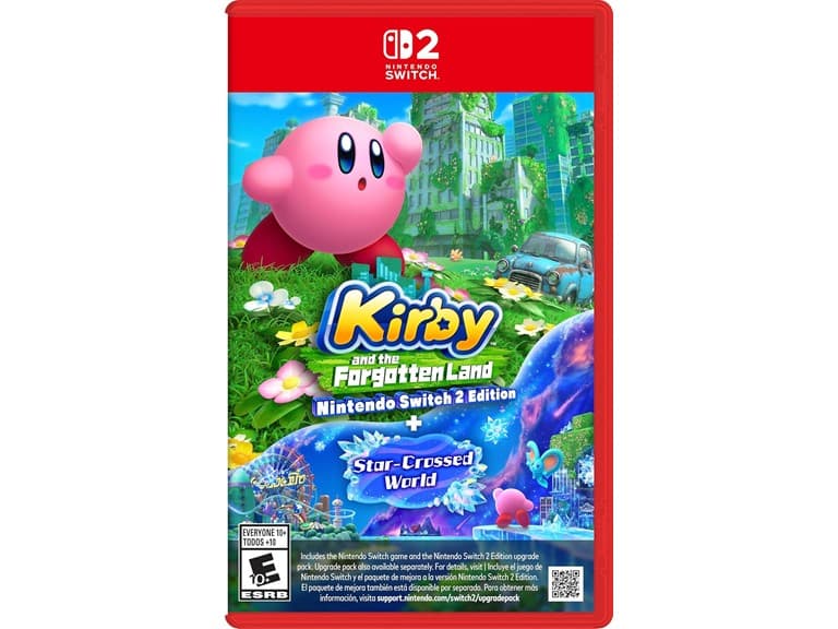 Kirby and the Forgotten Land + Star-Crossed World – Switch 2 - Image 1