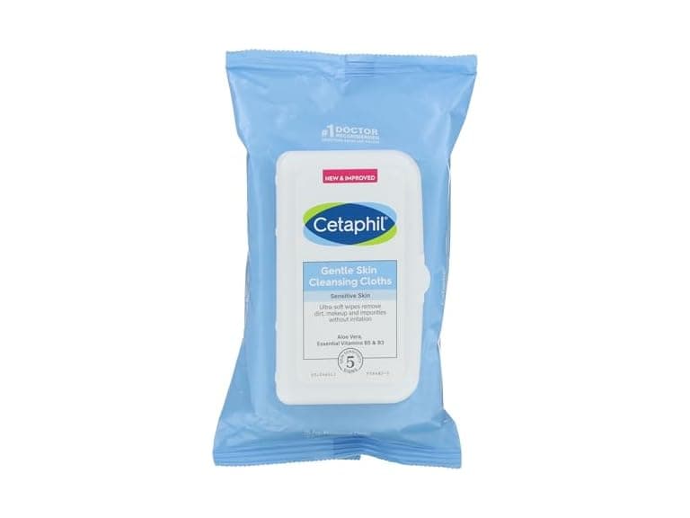Gentle Skin Sensitive Skin Cleansing Cloths, 25 Count - Image 1