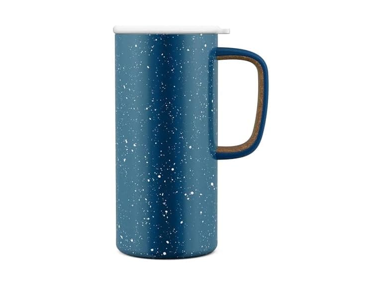 Ello Campy Stainless Steel Travel Mug, 18oz, Sea - Image 1
