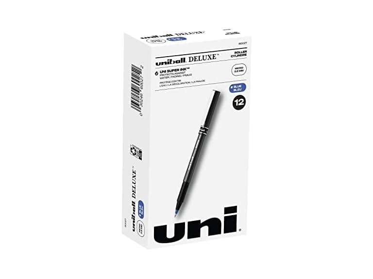 uni-ball Deluxe Stick Roller Ball Pen 0.5mm - Image 1