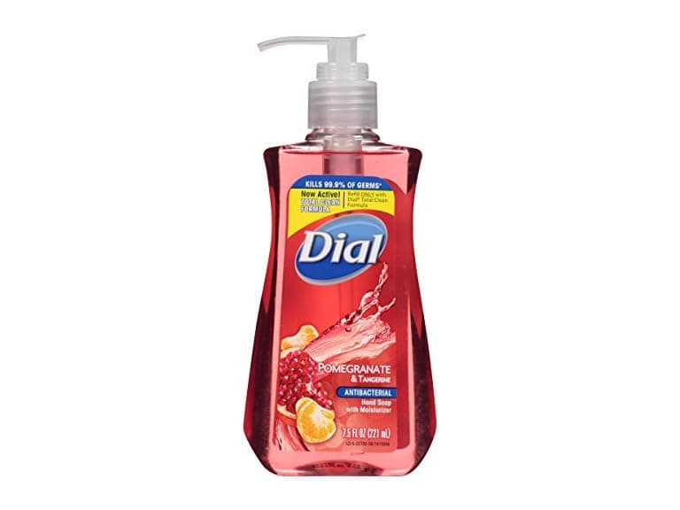 Dial Antibacterial Hand Soap Pomegranate 7.5 oz - Image 1