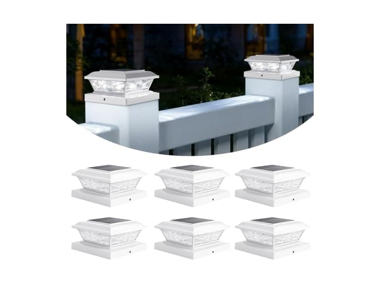 Brightever 6-Pack 4x4/3.5x3.5 Post Cap - Image 1