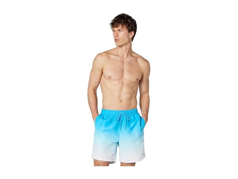 Dkny Men Swim Swim Trunk Lt Blue - Image 1
