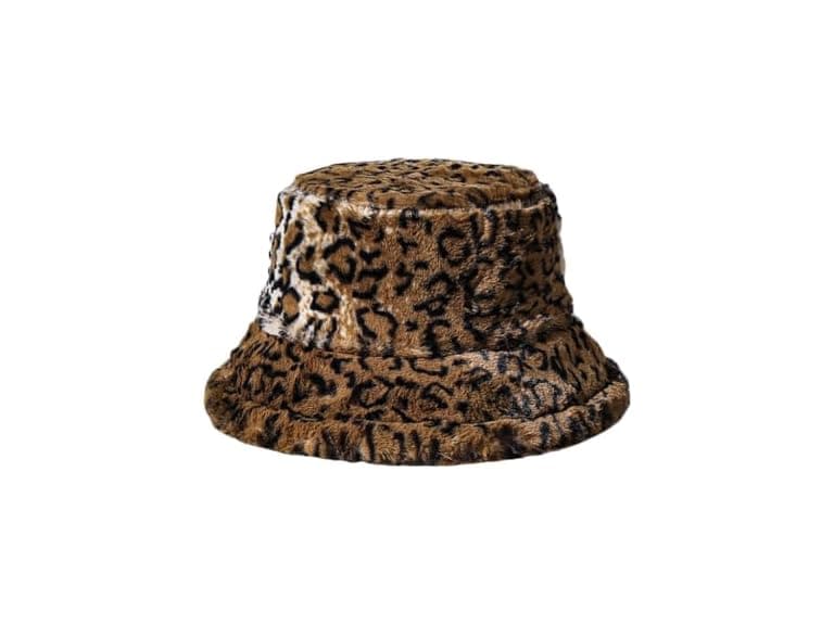 Purfanree Men (OS) Faux Fur Bucket Hat Fluffy Cap - Image 1