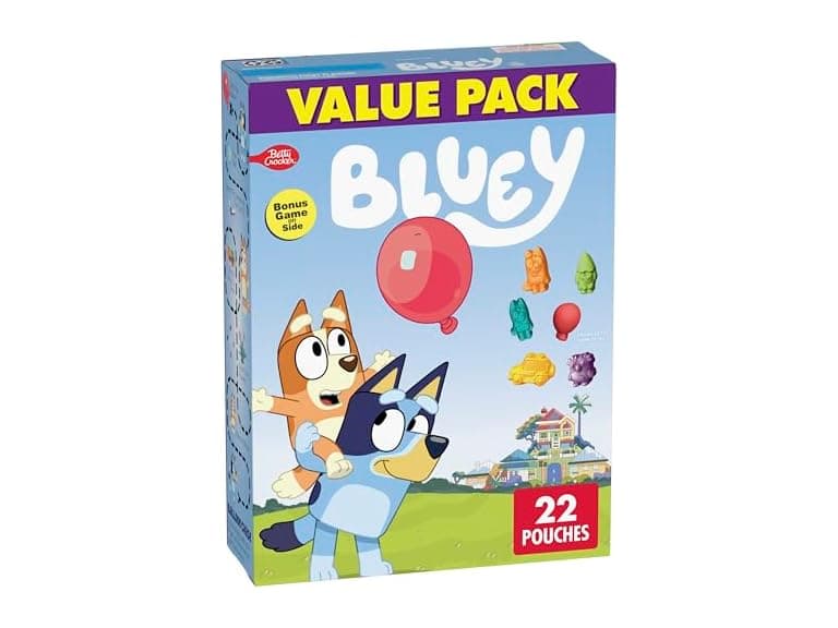 22CT Bluey Fruit Flavored Snacks, Fat Free - Image 1